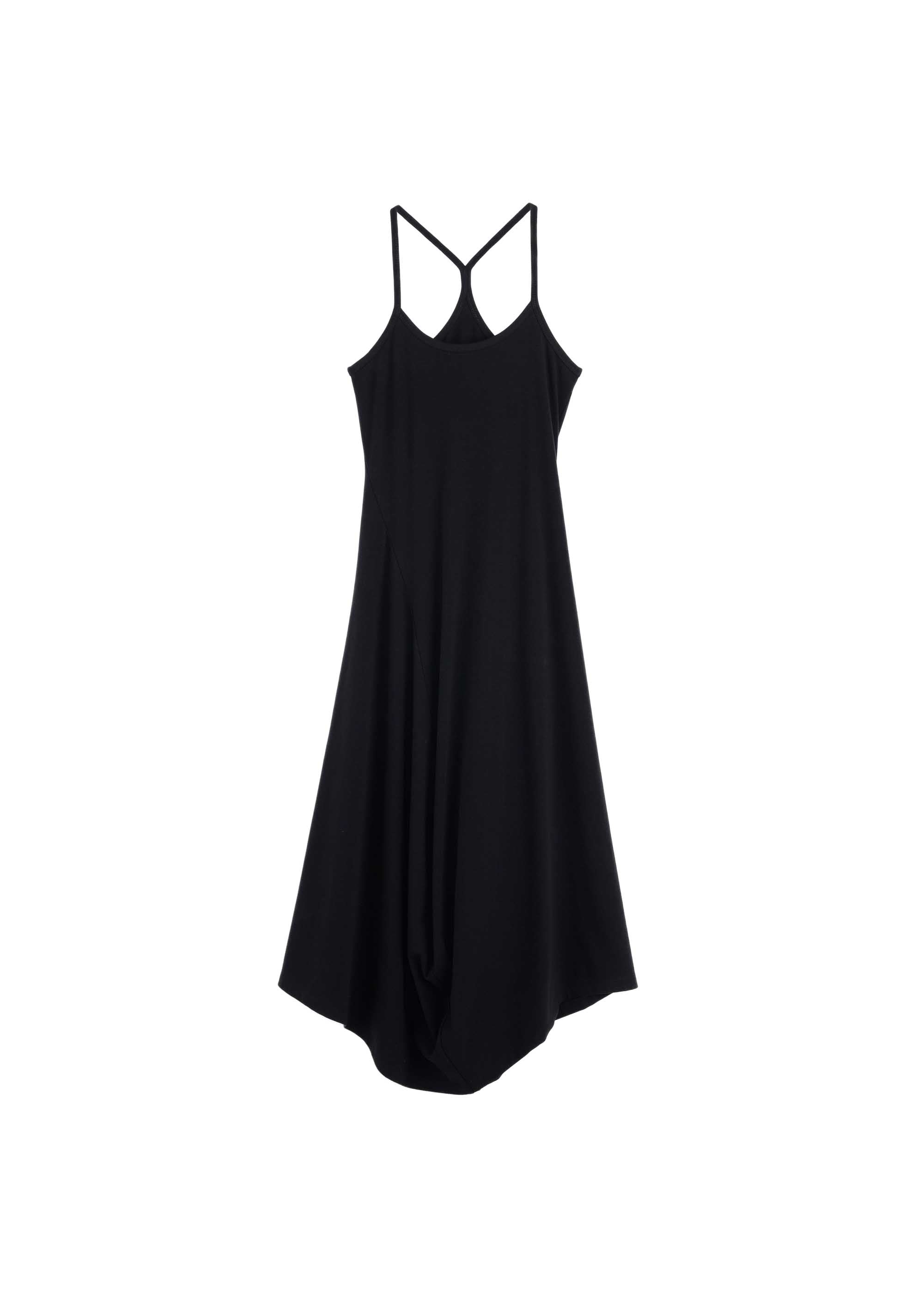 knee length dresses for ladies Black Racer Back Lexie Midi Dress main image 1