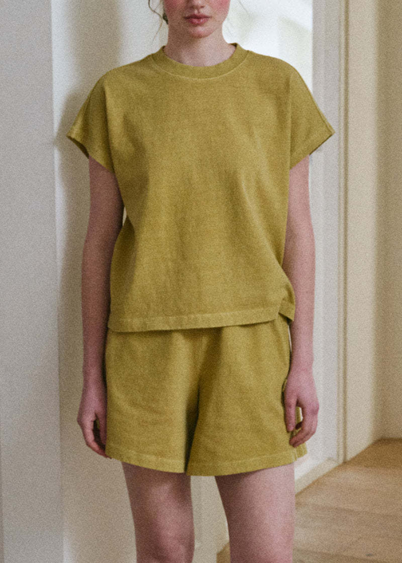 Le Bon Shoppe Flared Basketball Shorts - Ochre Le Bon Shoppe Flared Basketball Shorts - Ochre