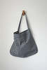 Le Bon Shoppe Happy Carry Bag - Navy Gingham - Thumbnail 2