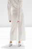 Black Crane Cable Knit Pants - Ivory - Thumbnail 5