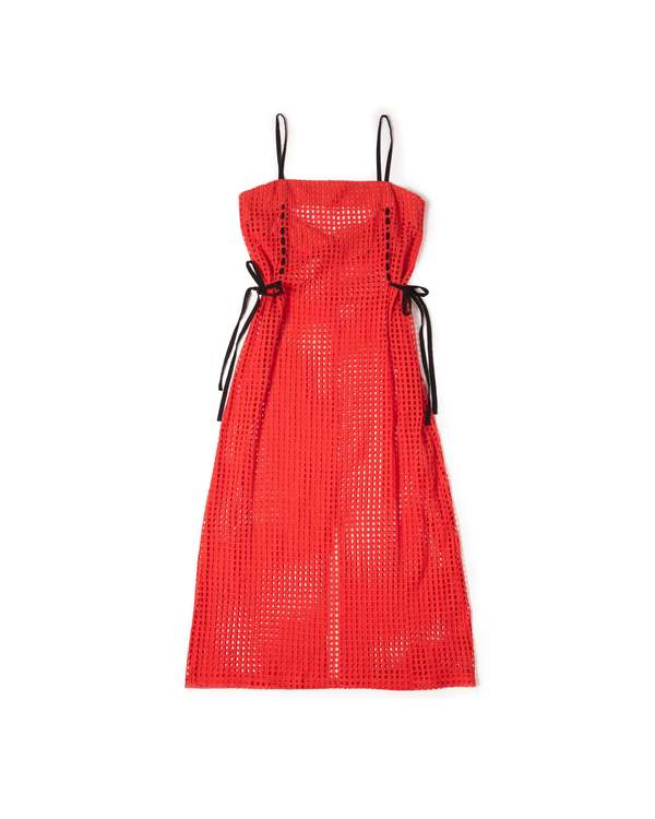 LWN Liu Dress - Taijin - Grid Eyelet Cotton