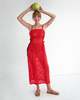 LWN Liu Dress - Taijin - Grid Eyelet Cotton - Thumbnail 2