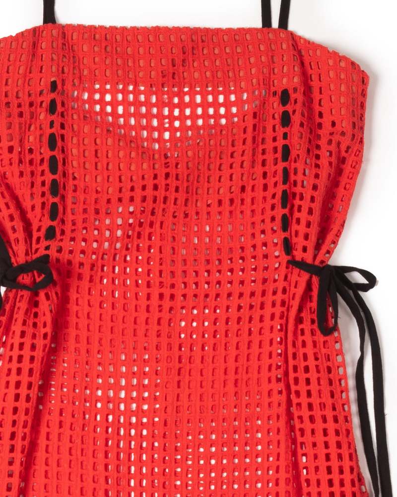 LWN Liu Dress - Taijin - Grid Eyelet Cotton