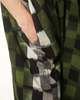 LWN Sello Caftan - Chive Dip Dye Ikat Check - Thumbnail 4