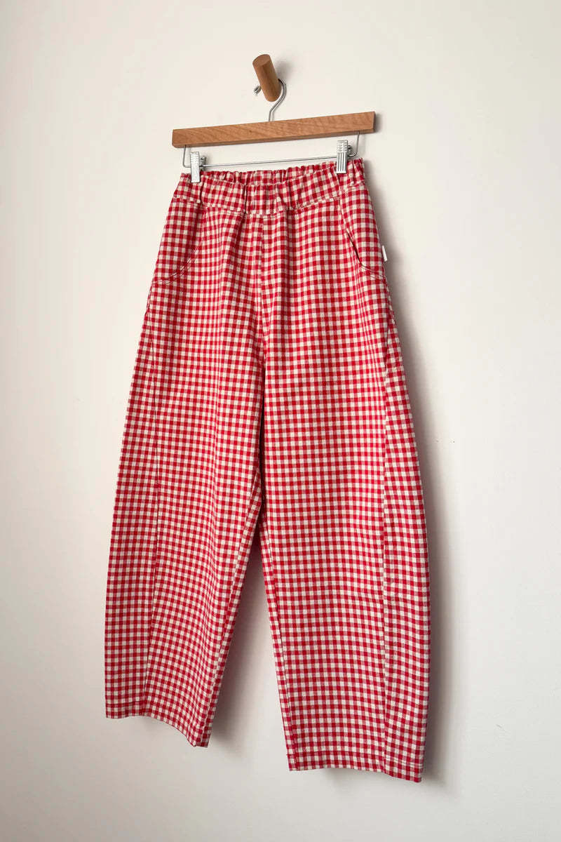 Le Bon Shoppe Arc Pants - Red Gingham
