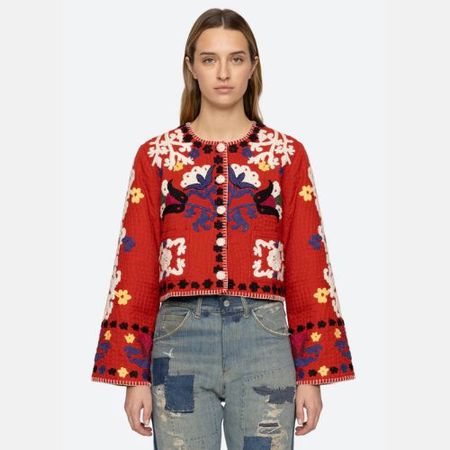 Sea NY Eliana Velvet Jacket | Garmentory