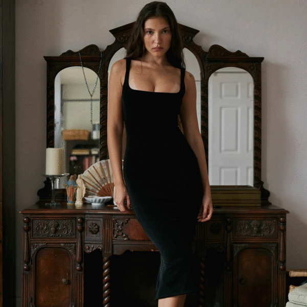 Mirror Palais Supermodel Dress ワンピース M Naomi Supermodel Dress in Hibiscus - Mirror Palais