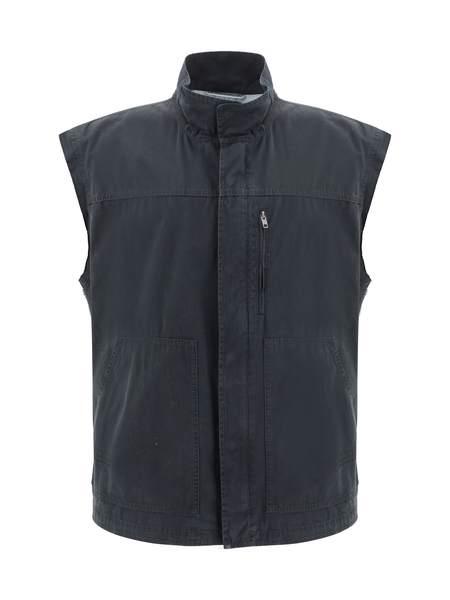 ベスト・ジレ Mm6 Maison Margiela Distressed Vest Mm6 Maison Margiela Distressed sleeveless waistcoat wide