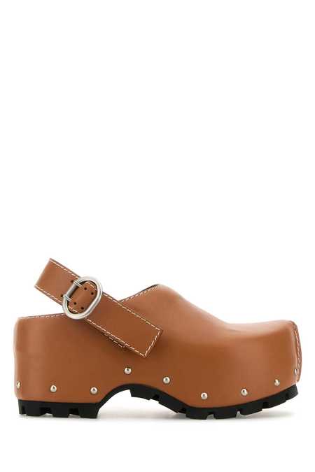 【送料&関税込】Jil Sander Caramel Leather Clogs 送料&関税込】Jil Sander Caramel Leather Clogs Jil Sander