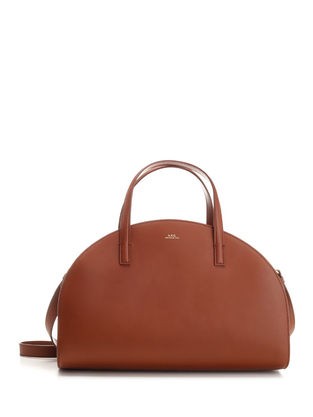Demi Lune Tote Bag Brown Garmentory