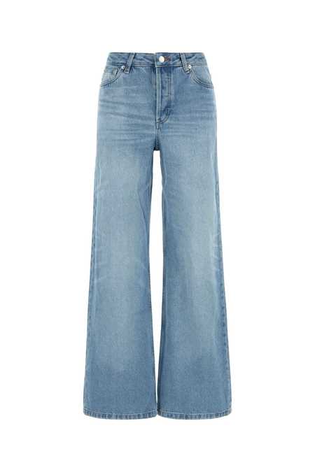 A.P.C. Bleached-Out Japanese Denim Loose-Fit Trousers