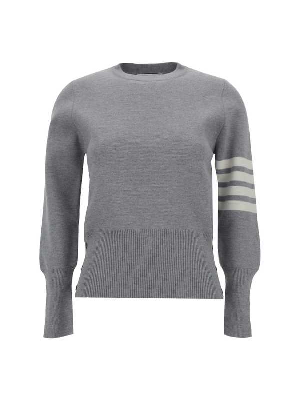 Thom Browne Sweater Lt Grey Garmentory thom-browne-sweater-lt-grey-garmentory