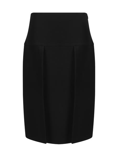 【PORTERNA】Luca mid-length skirt KHAITE Luca A-line Midi Skirt | White | FARFETCH