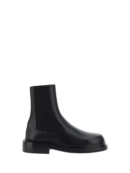 ショートブーツ・ブーティ Jil Sander Bottle Green Leather Chelsea Ankle Boots Jil Sander Chelsea Ankle Boots - Bottle Green | Garmentory