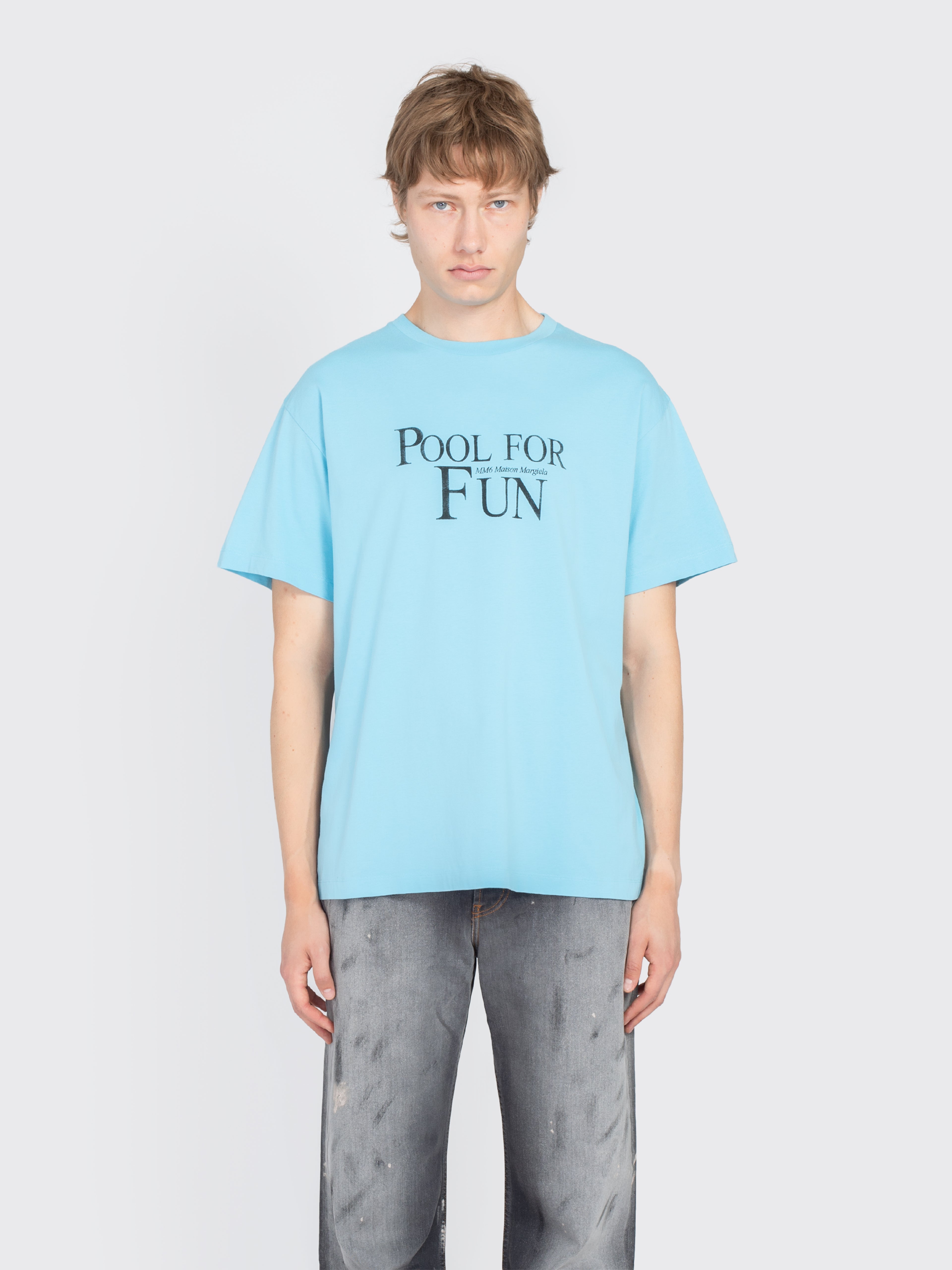 MM6 Maison Margiela 関税込 「プール・フォー・ファン」Tシャツ MM6 Maison Margiela - 'Pool For Fun' T-shirt | HBX