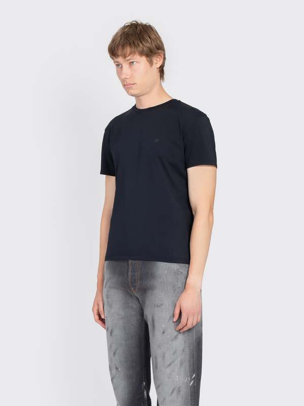 Acne Studios Regular Fit T-Shirt - Black