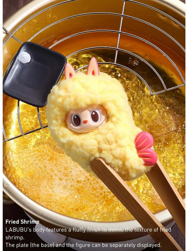 ラブブ the monsters Wacky Mart Fried Shrimp Popmart Labubu THE MONSTERS Wacky Mart Fried Shrimp Costume