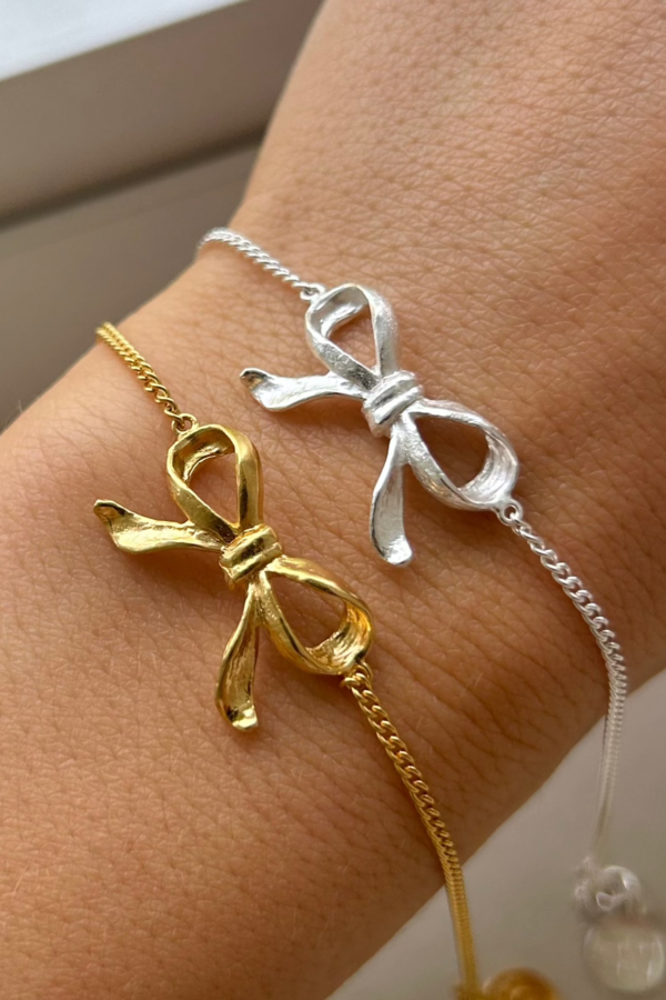 Sunday Stephens Bow Peep Bracelet - Gold
