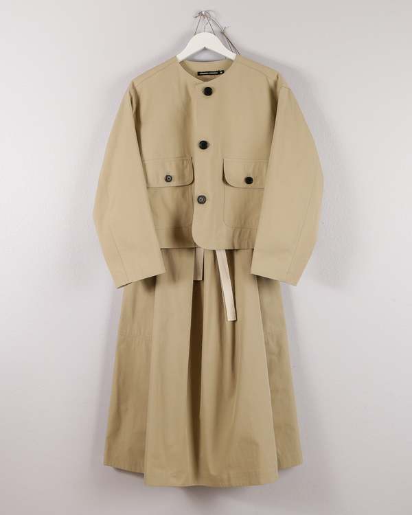 Nicholson & Nicholson Dumbo Midi Drawstring Skirt - Beige Nicholson & Nicholson Dumbo Midi Drawstring Skirt - Beige