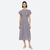 Sea NY Whitney Flutter Midi Dress - Blue - Thumbnail 1