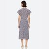 Sea NY Whitney Flutter Midi Dress - Blue - Thumbnail 2