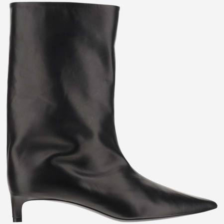 Jil Sander Half Ankle Boots - Black | Garmentory