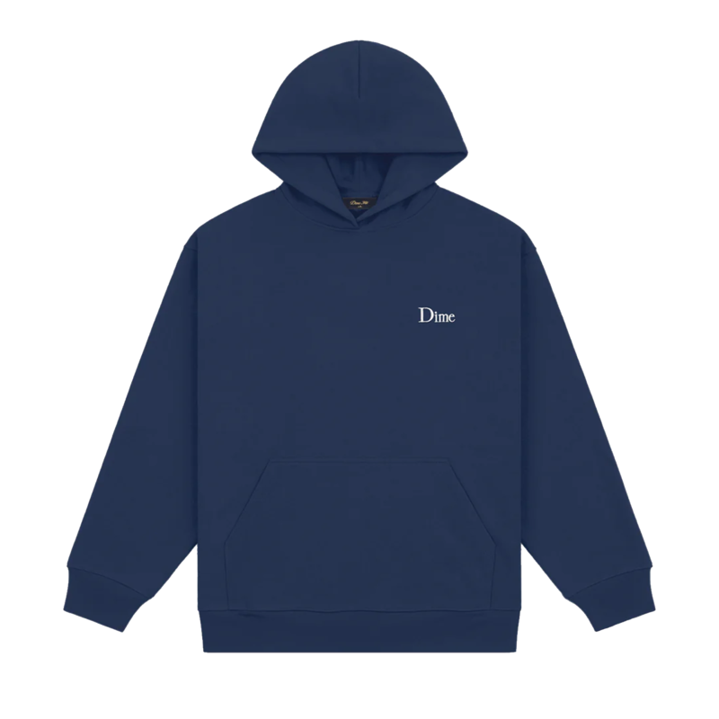 Dime Classic Small Logo Hoodie - Navy Dime Classic Small Logo Hoodie - Navy