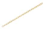 EF Collection Jumbo Link Bracelet - Yellow Gold - Thumbnail 4