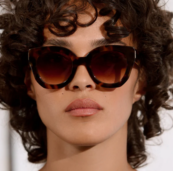 Jimmy Fairly The Swirl Sunglasses - Tortoiseshell | Garmentory display picture 3