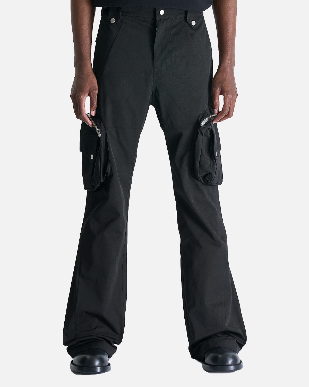 パンツ FFFPOSTALSERVICE Flare Cargo Black 32 FFFPOSTALSERVICE Flare Cargo V5 Pants | Garmentory