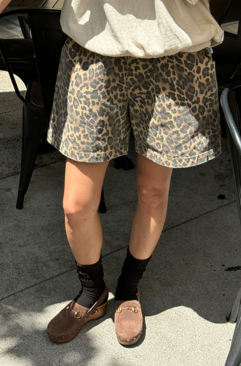 Le Bon Shoppe City Short, Leopard Le Bon Shoppe City Short, Leopard