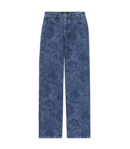 A.P.C. New Sailor Jeans - Blue/White | Garmentory