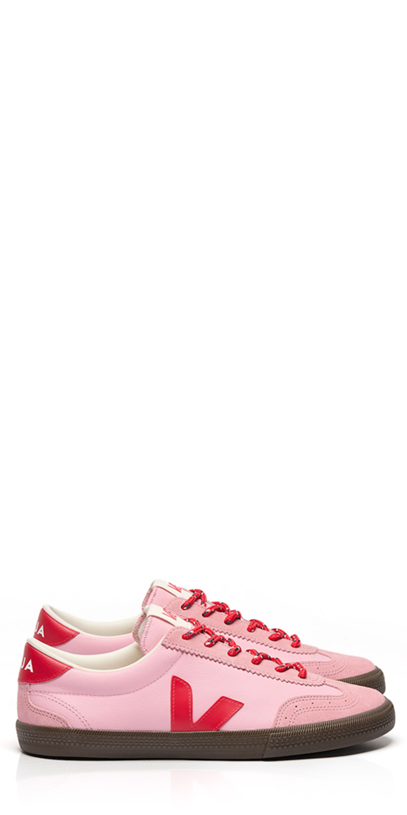 スニーカー Volley Sneakers - Veja - Leather - Pink Veja Women's Volley O.T. Leather Pink VO2021182A | FOOTDISTRICT