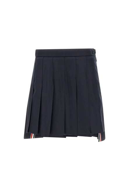 スカート Thom Browne Full Needle Stitch Mini Pleated Skirt Thom Browne Pleated Mini Skirt - SHENGLI ROAD MARKET