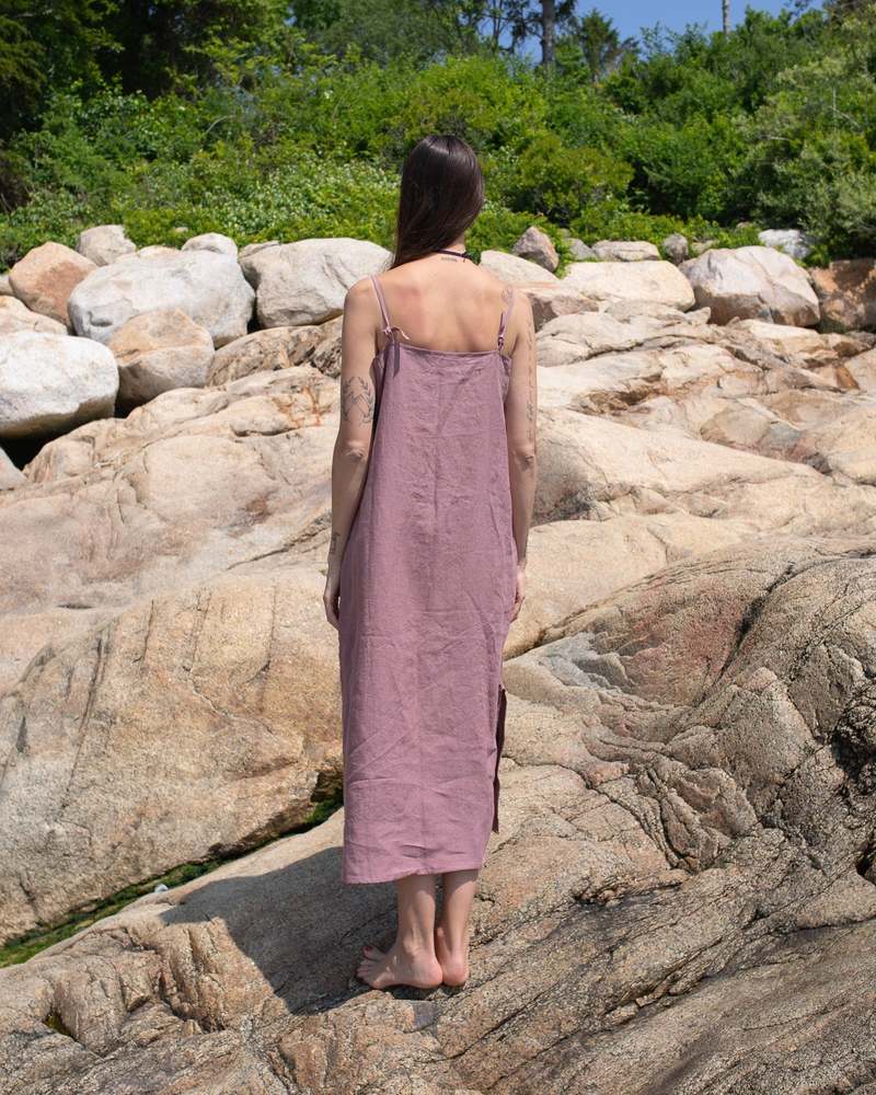 Honest Cotton Sloane Linen Midi Dress