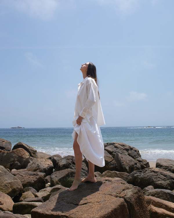 Honest Cotton Solana Linen Skirt