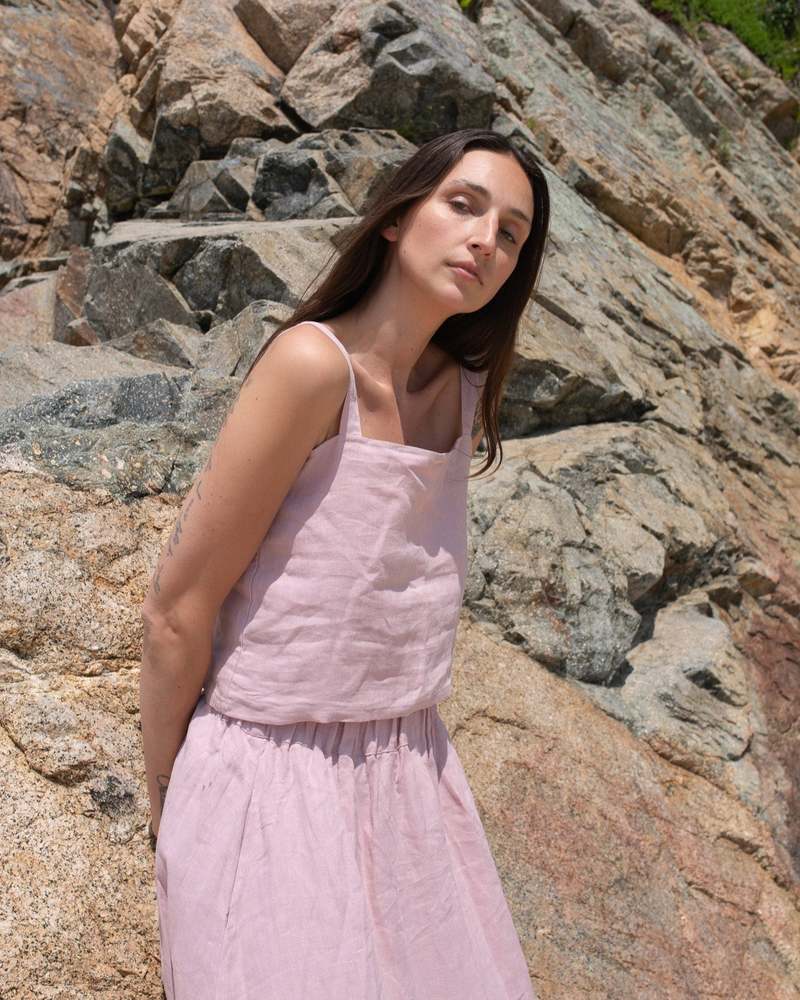 Honest Cotton Solana Linen Tank