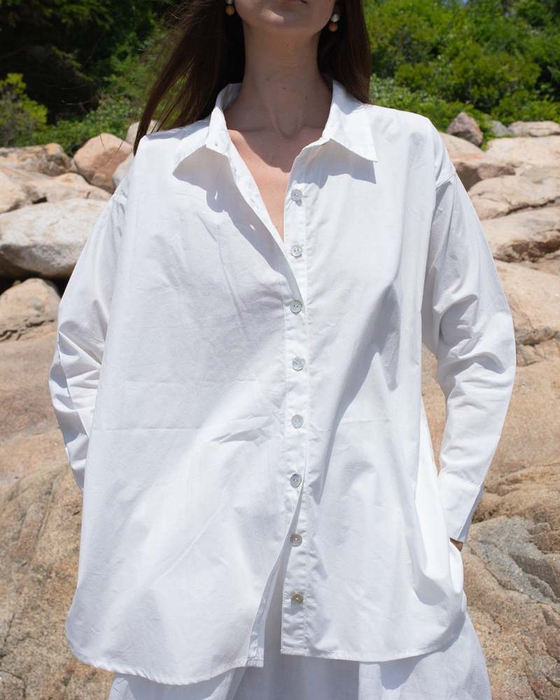 Honest Cotton Wren Button Down Shirt