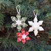 Melange Collection Snowflake Ornaments Set of 3 - Thumbnail 4