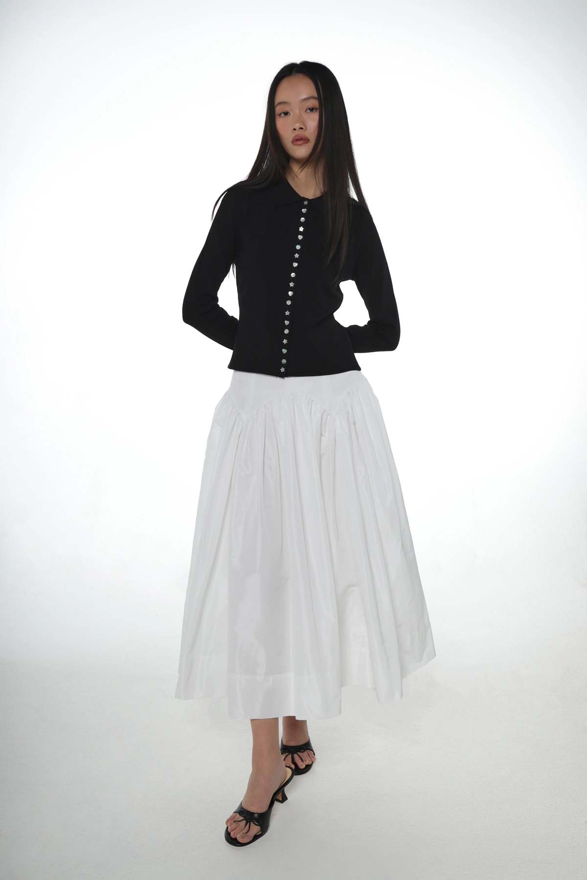 Sandy Liang Fiction Cardigan - Image 2 of 5