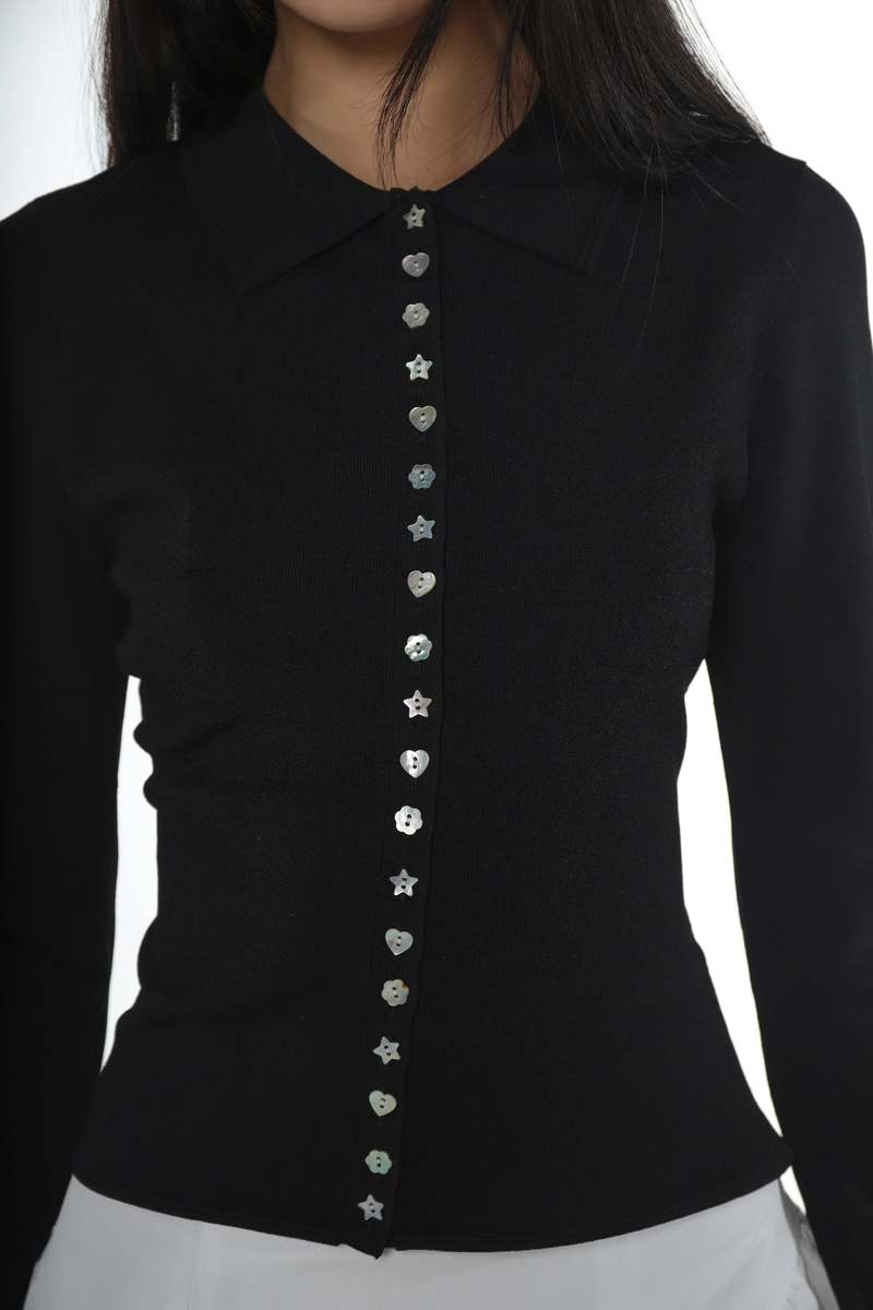 Sandy Liang Fiction Cardigan