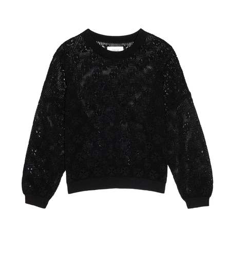 Evam Eva Coil Yarn Raglan Pullover - Ecru | Garmentory