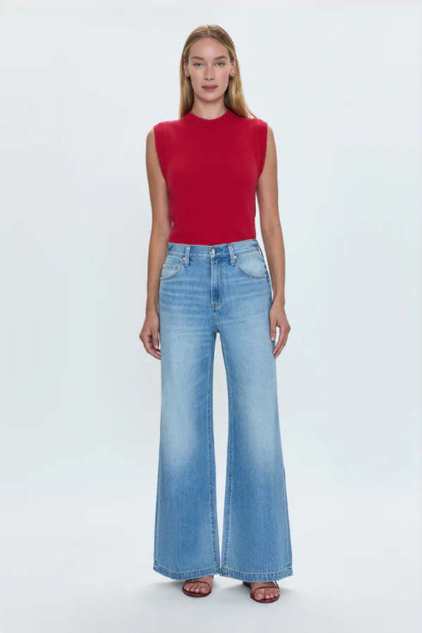 Pistola Jadyn Low Slung Palazzo Jeans