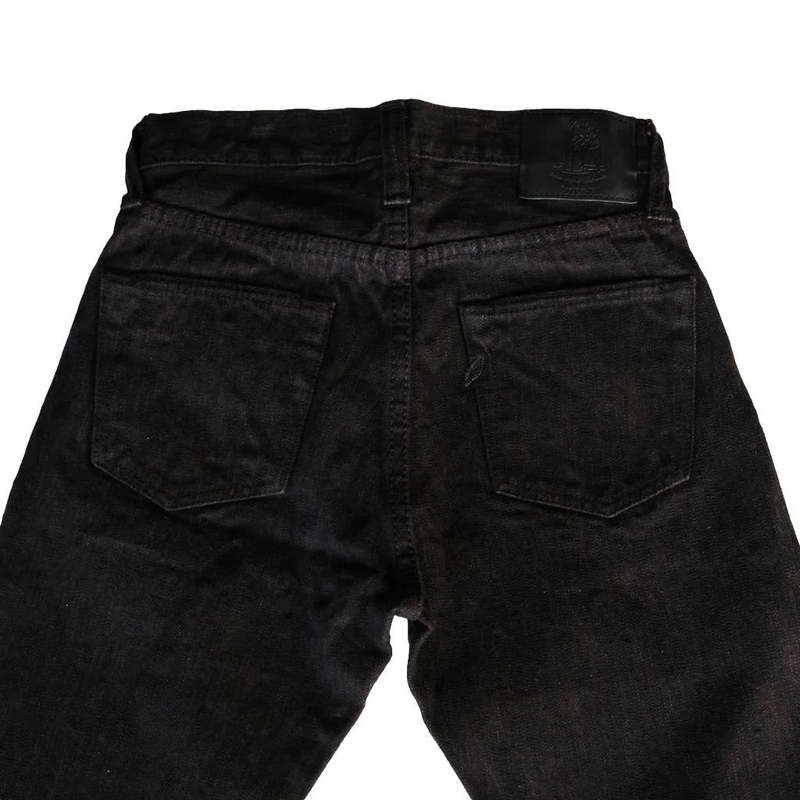 Pure Blue Japan Woven 15oz Extra Slub Denim Jeans Slim Tapered