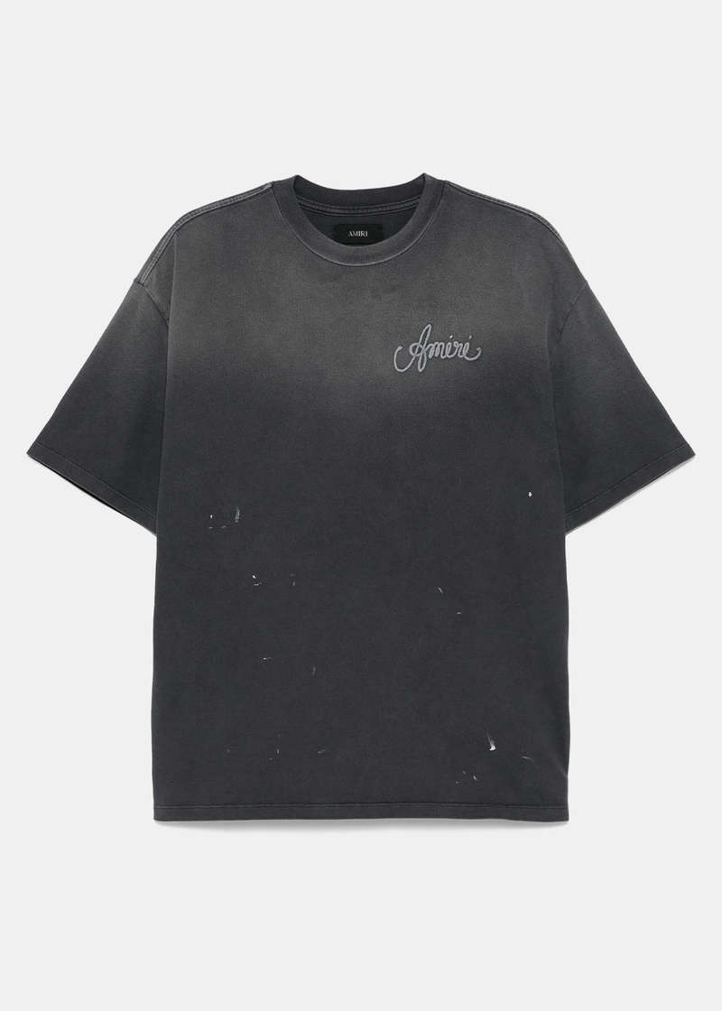 ★関税込み★ AMIRI AMIRI Design Studio T-shirt Amiri Design Studio OS T-Shirt - Black | Garmentory