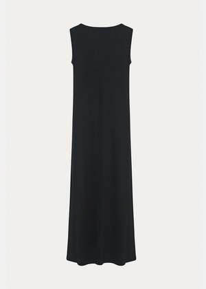 The Row Tetzi Dress - Black | Garmentory