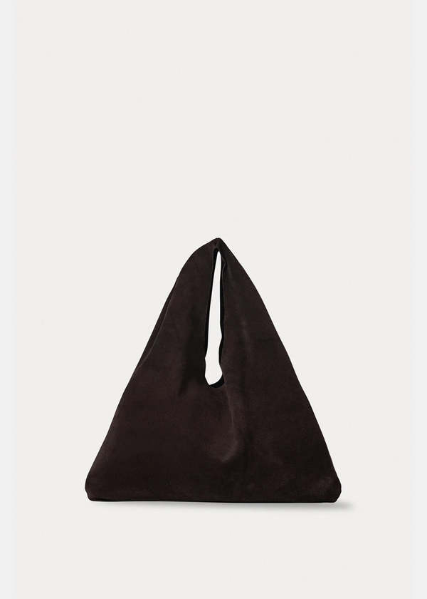 The Row Small Bindle Bag - Brown Melange