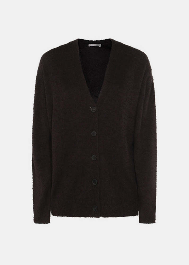 The Row Krystal Cardigan - Faded Black | Garmentory