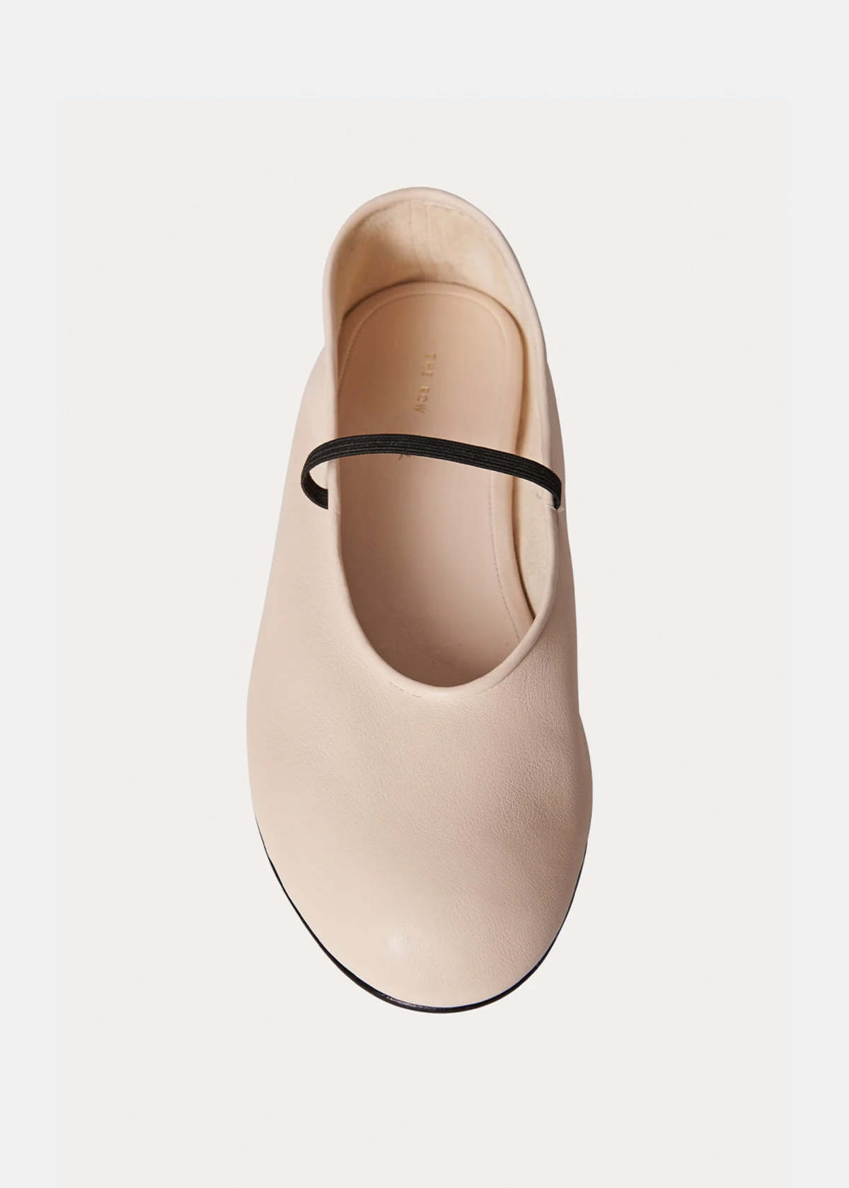 The Row Elastic Ballet Slipper - Milk - Image 3 of 3