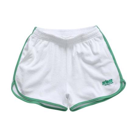 SPORTY + RICH Cotton Candy Serif Logo Gym Shorts - COTTON